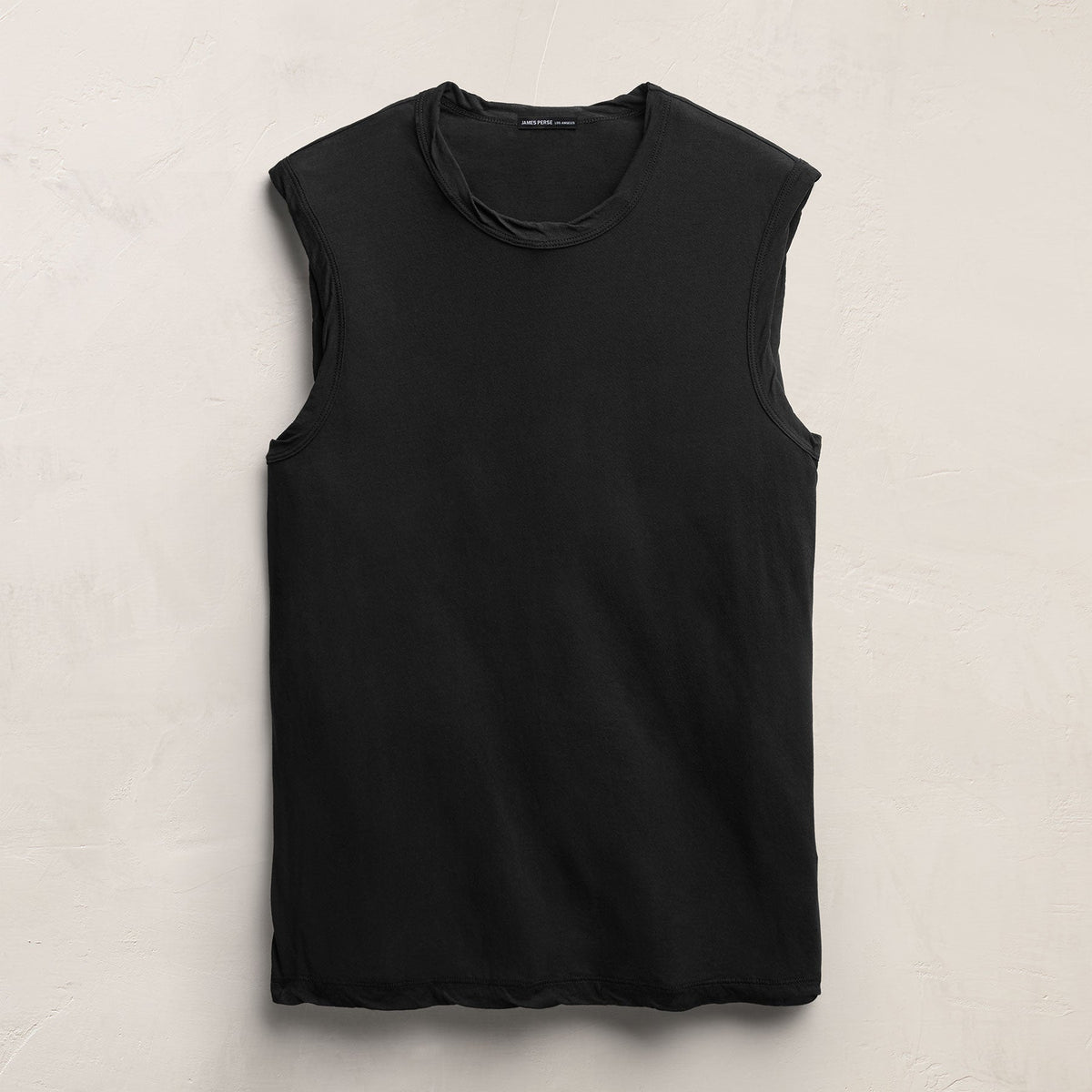 LA Muscle Tank in Black | James Perse Los Angeles