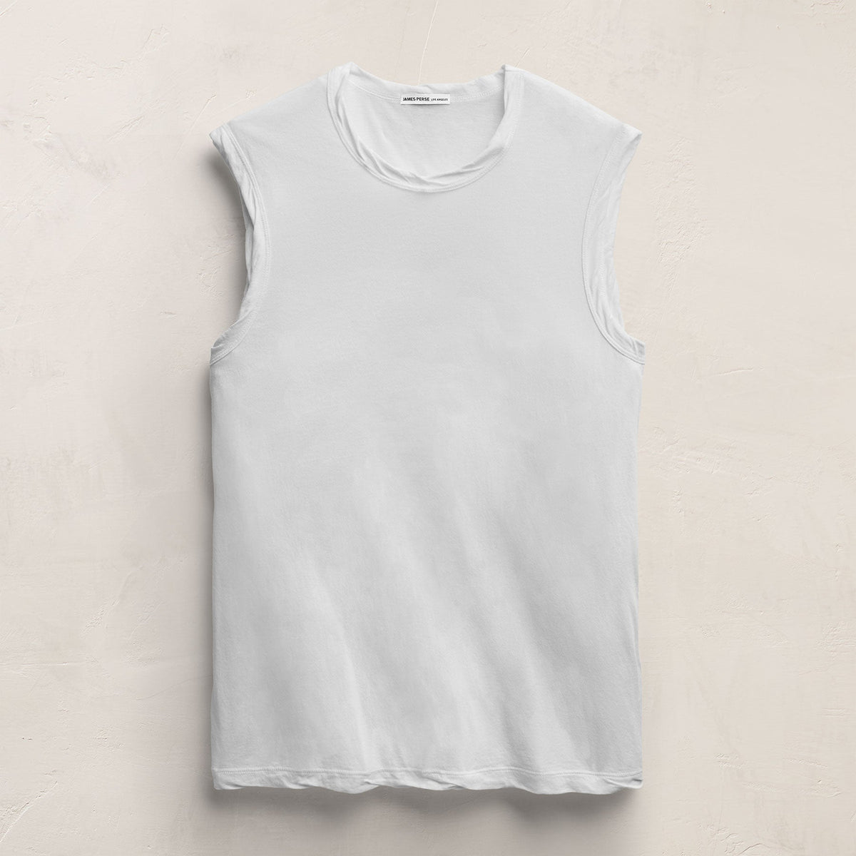 LA Muscle Tank in White | James Perse Los Angeles