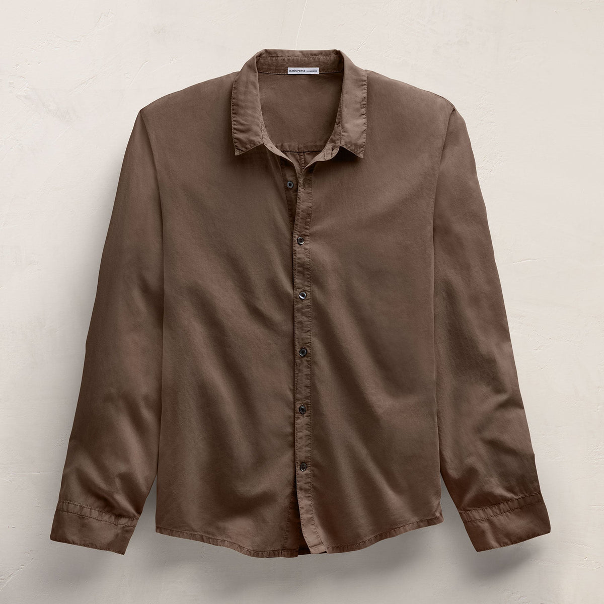 Standard Shirt In Caribou Pigment | James Perse Los Angeles