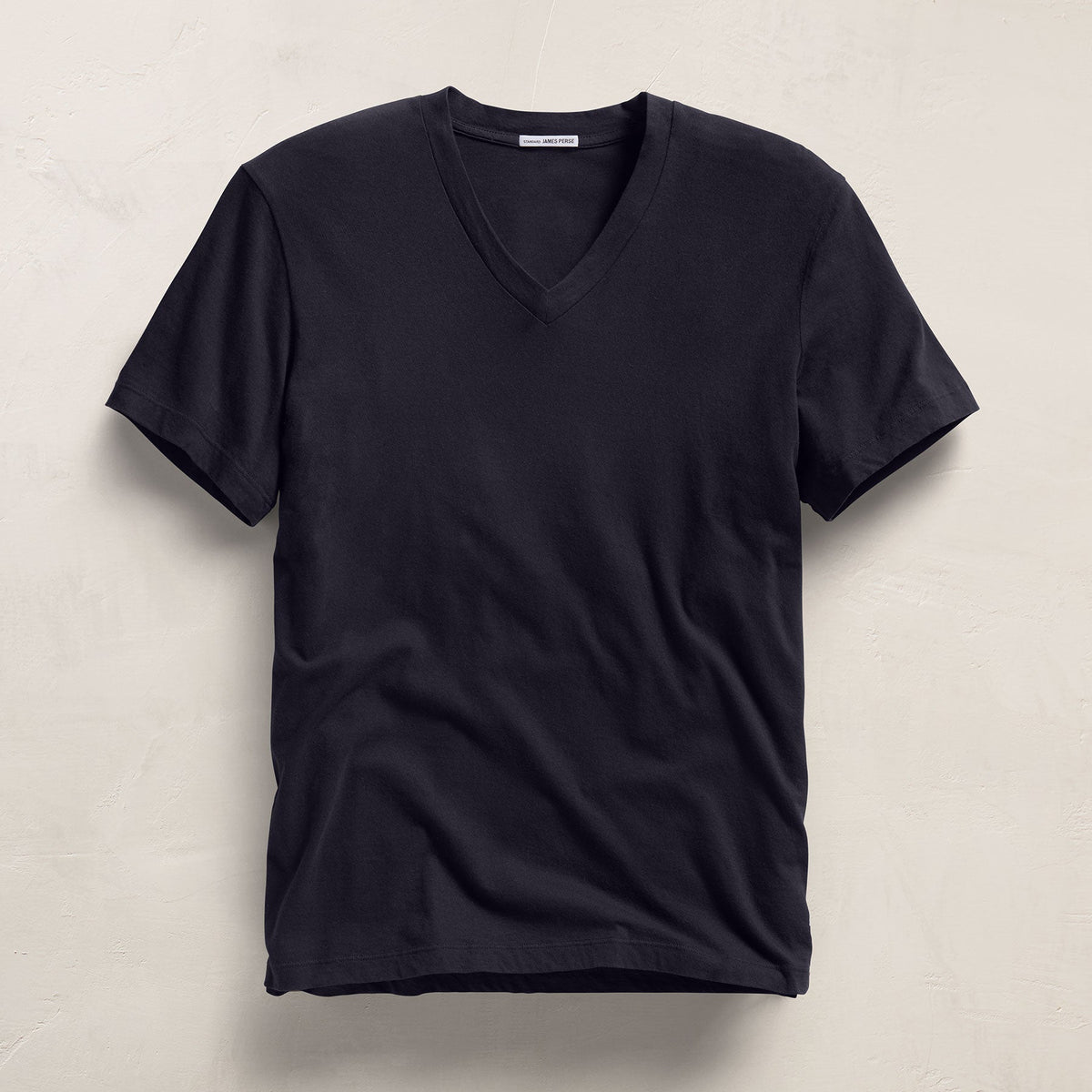 A/W2002 Y’s for men - V-Neck L/S Top Short Sleeve V Neck in Deep | James Perse Los Angeles