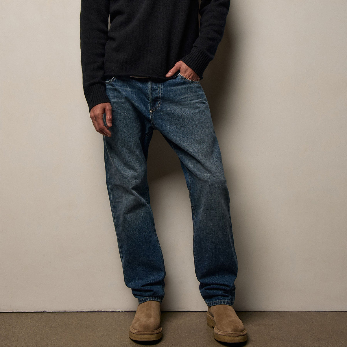 パンツ BLUE BLUE / selvedge denim pants Classic Selvedge Denim Pant In Blue Pacific | James Perse Los Angeles