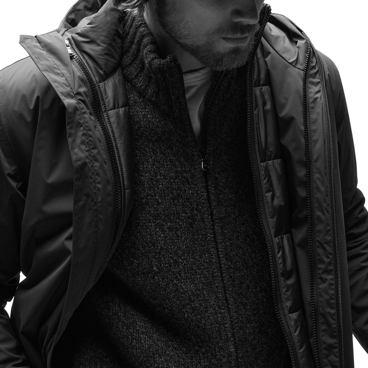 JAMES PERSE - 【新品未使用】JAMES  PERSE & ジャケット Aspen Snow Jacket In Black | James Perse Los Angeles