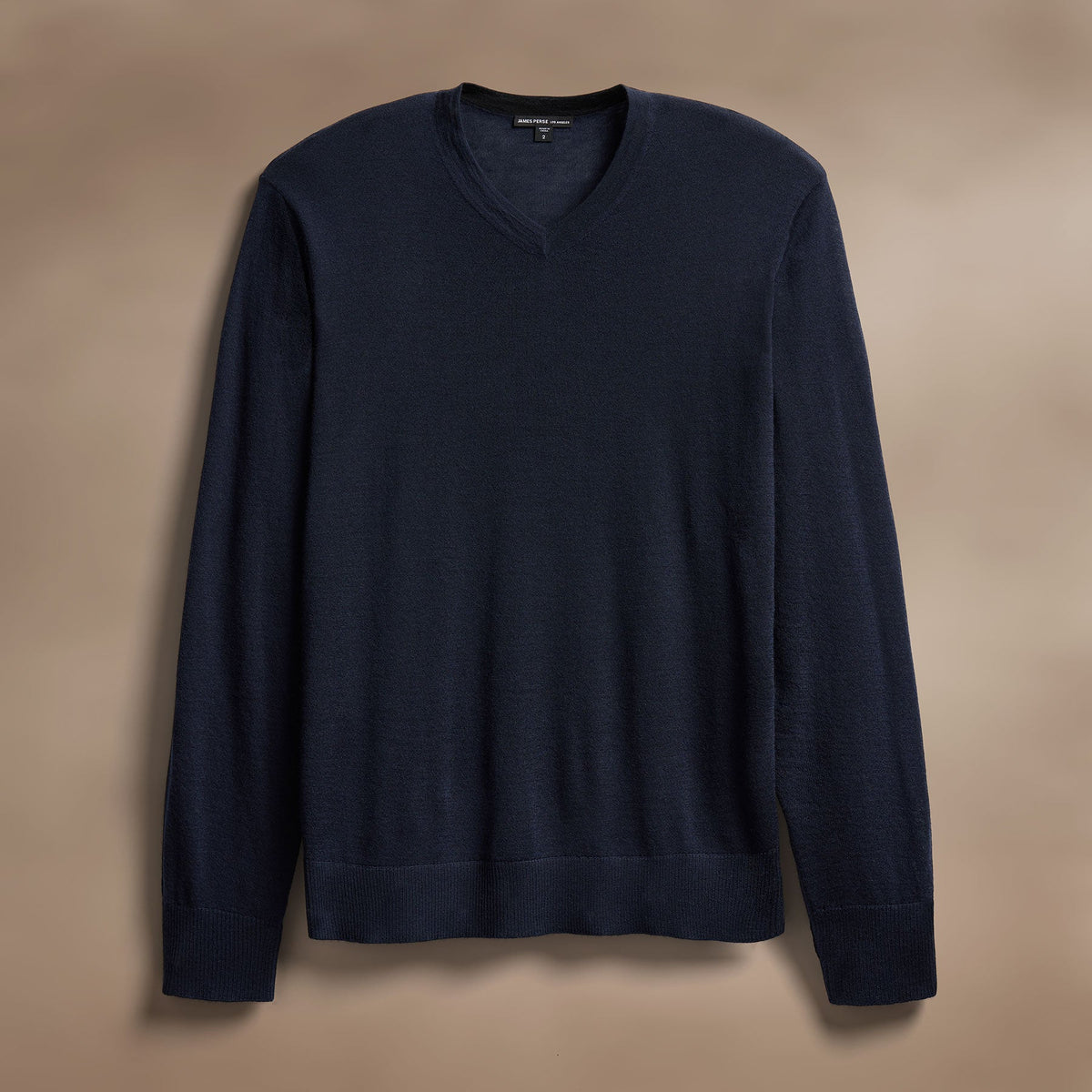 Ultrafine Cashmere V-Neck Sweater In Dark Navy | James Perse Los