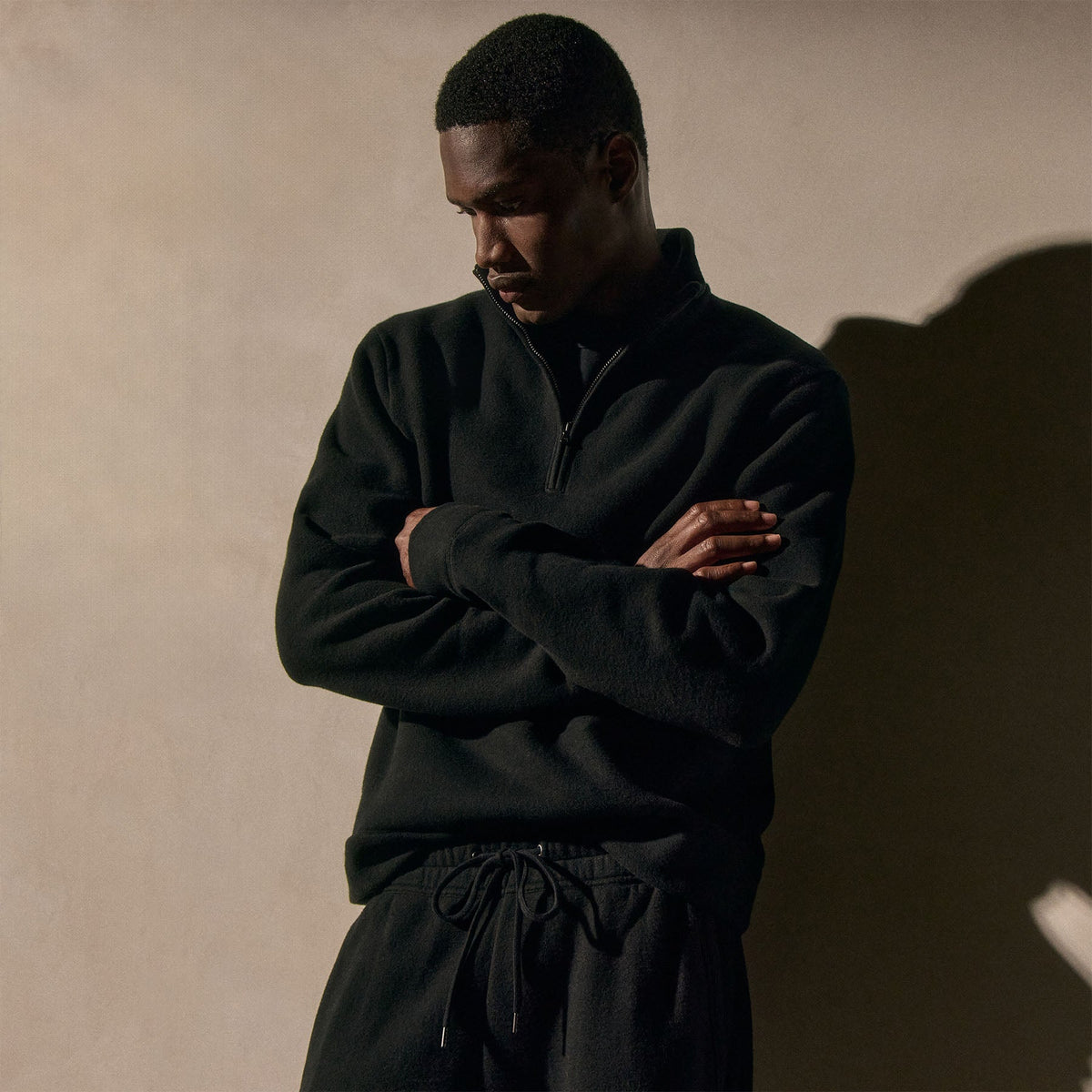 美品 deps HALF ZIP SWEAT ブラック Lサイズ MVNS3741_BLK_1173_56467576-