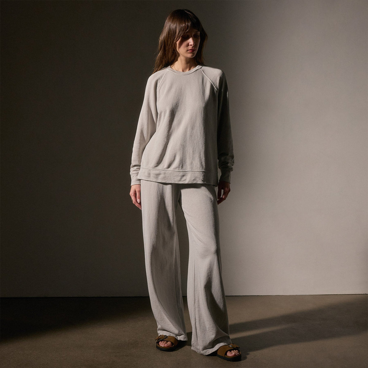 Raspail Nuance Sweat ドゥーズィエム クラス⭐︎CHii Vintage French Terry Relaxed Sweatshirt in Salt Pigment | James