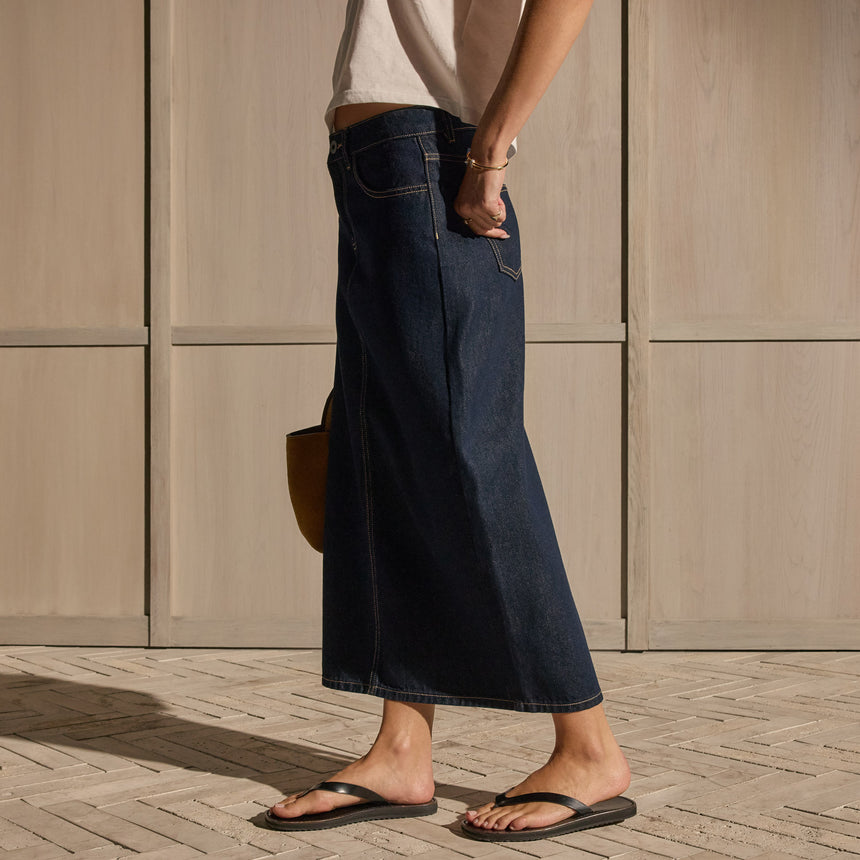 Denim Indigo Column Skirt - Indigo Wash | WSID5034_IGW_1582.jpg
