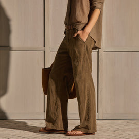 Herringbone Wide Leg Utility Pant - Earth Pigment | WHBS1185_EARP_2802.jpg
