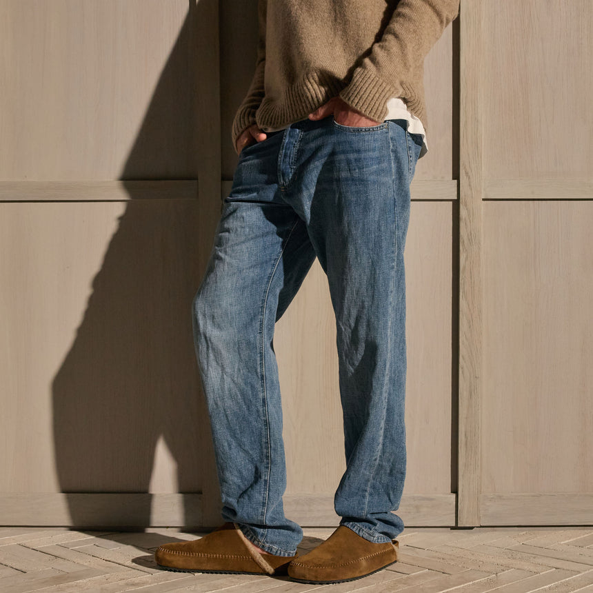 Classic Linen Denim Pant - Medium Wash | MDCL1452_MDWH_2720.jpg