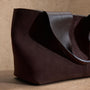 Suede Mini Tote in Cafe | James Perse Los Angeles
