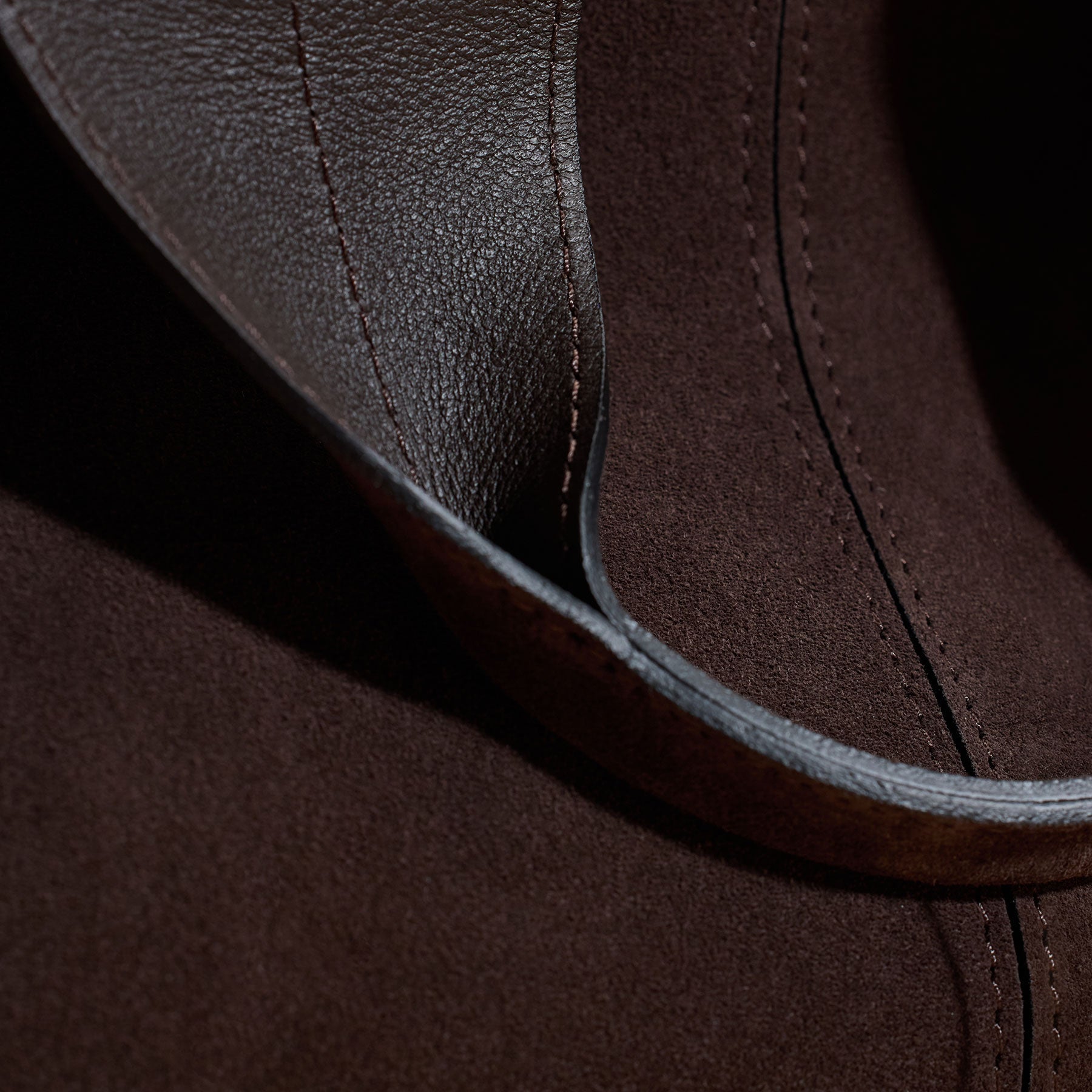 Suede Mini Tote in Cafe | James Perse Los Angeles