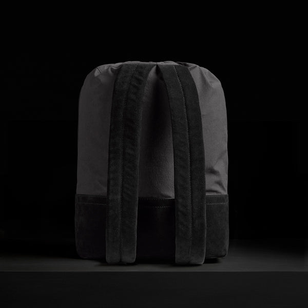 LA Drawstring Bucket Backpack in Black | James Perse Los Angeles
