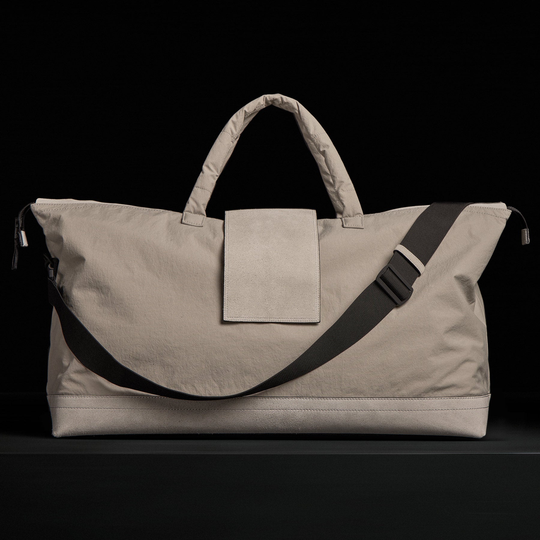 Large Canvas Tote in Black | James Perse Los Angeles