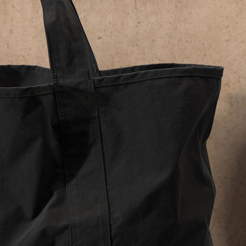 Large Matte Nylon Tote in Black | James Perse Los Angeles