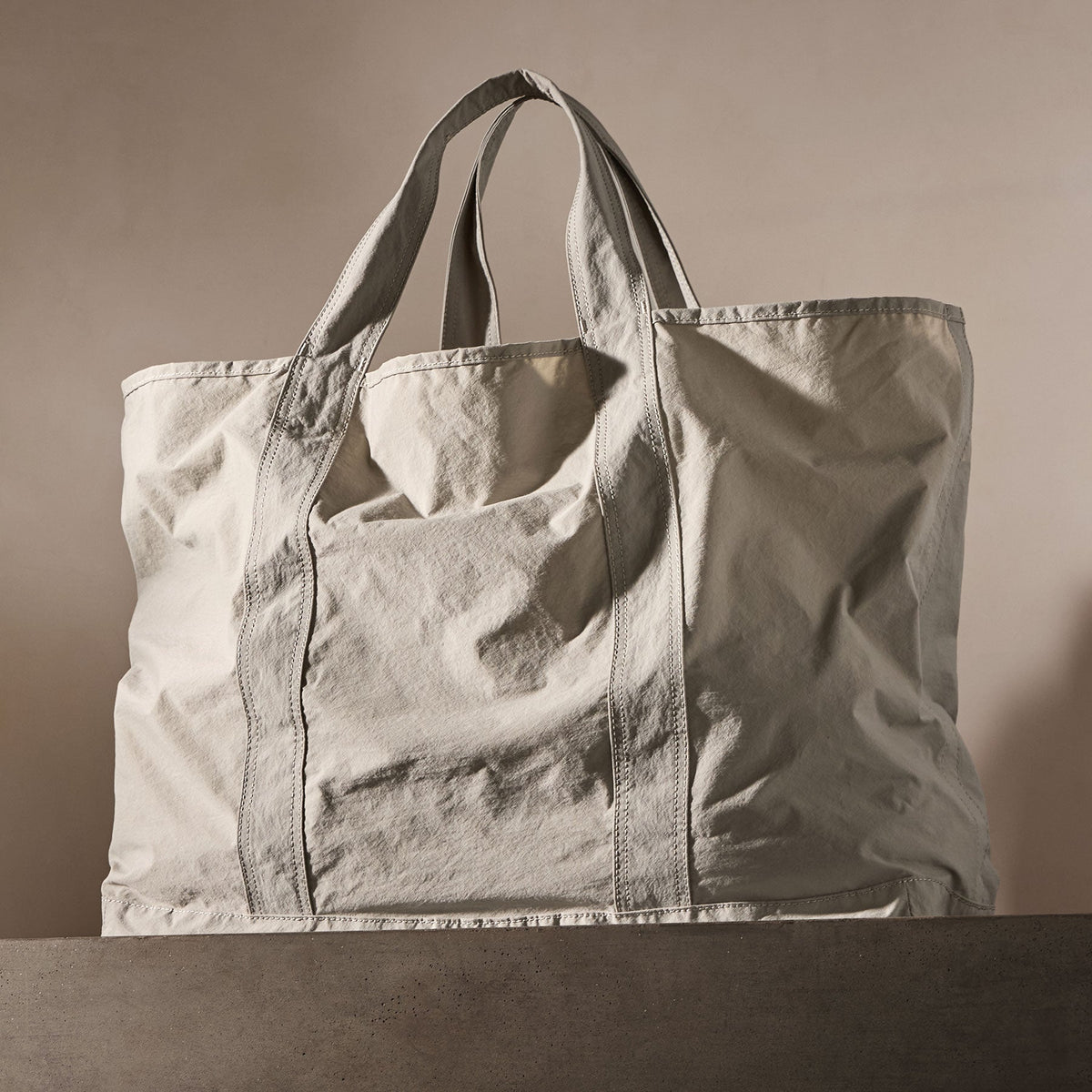 Large Matte Nylon Tote in Dapple | James Perse Los Angeles