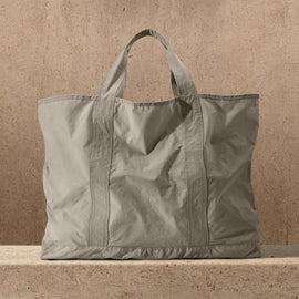 Large Matte Nylon Tote in New Sand | James Perse Los Angeles
