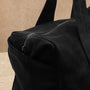Suede Montecito Weekend Bag In Black | James Perse Los Angeles