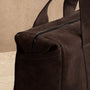 Suede Montecito Weekend Bag in Cafe | James Perse Los Angeles