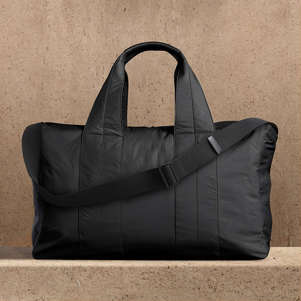 Montecito Nylon Weekend Bag - Black