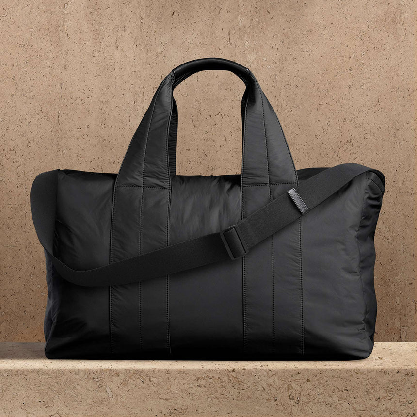 Montecito Nylon Weekend Bag - Black