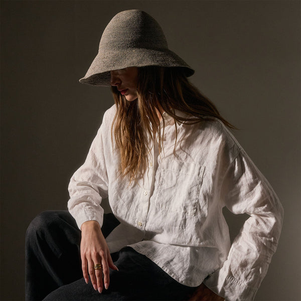 Janessa Leone Teagan in Sage | James Perse Los Angeles