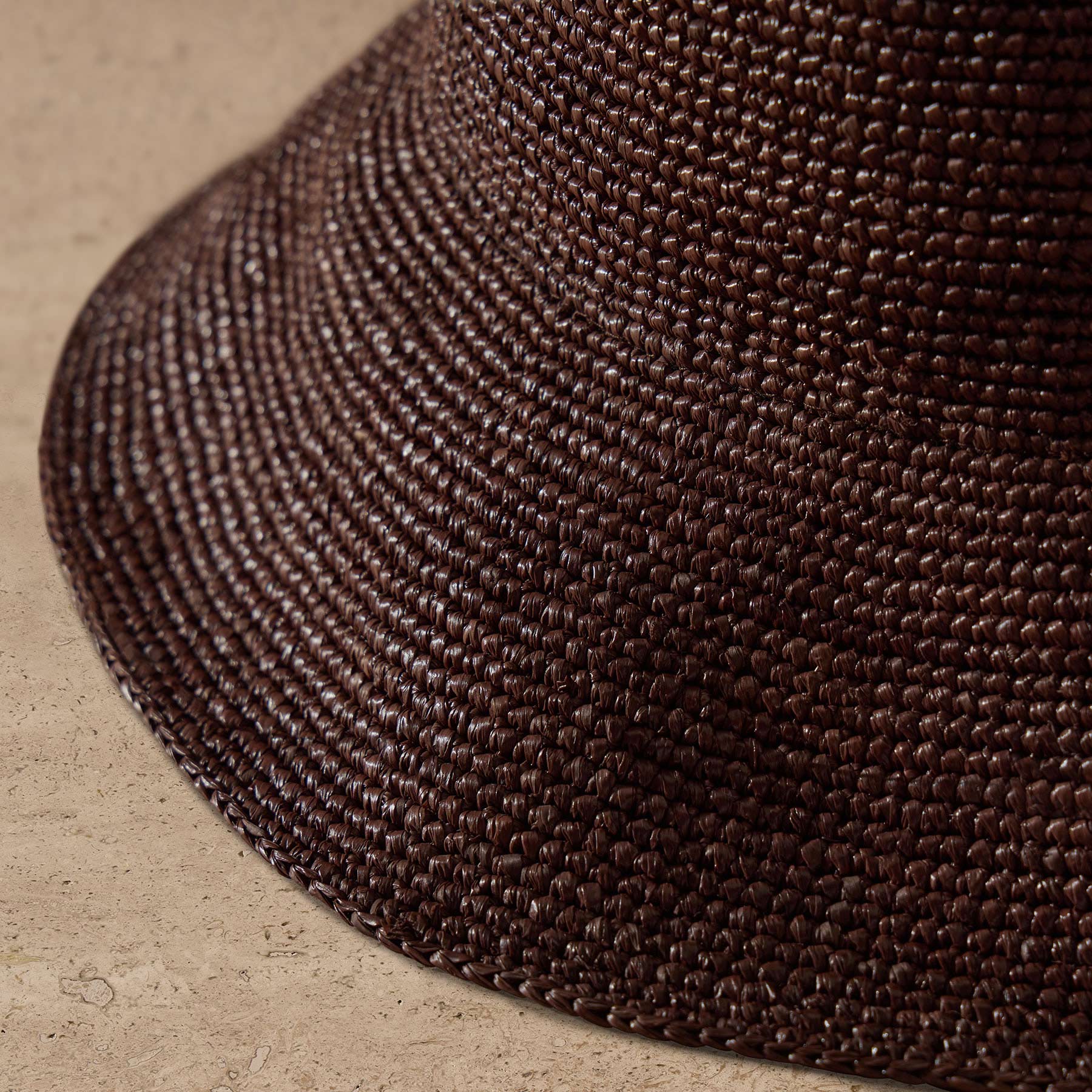 Deuxieme Classe JANESSA LEONE HAT ブラウン JANESSA LEONE/ジャネッサ レオーネ】RILEY（ハット）｜Deuxieme