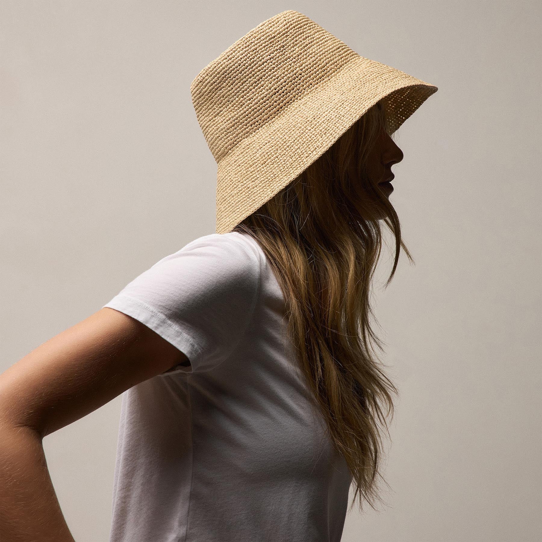 Janessa Leone Felix in Natural | James Perse Los Angeles