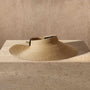 Janessa Leone Birdie Visor in Natural | James Perse Los Angeles