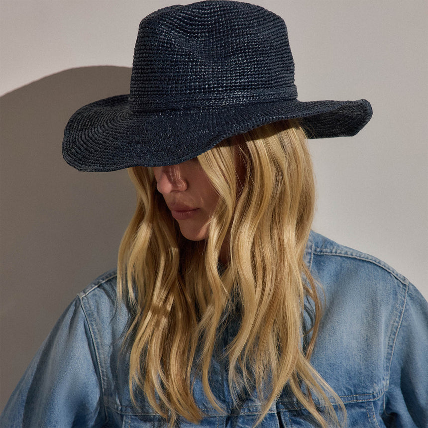 Janessa Leone Sacha In Navy | James Perse Los Angeles