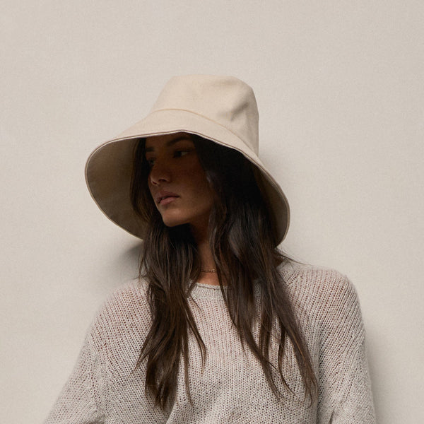 Janessa Leone Walker in Off White | James Perse Los Angeles