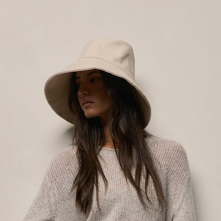 Janessa Leone Walker in Off White | James Perse Los Angeles