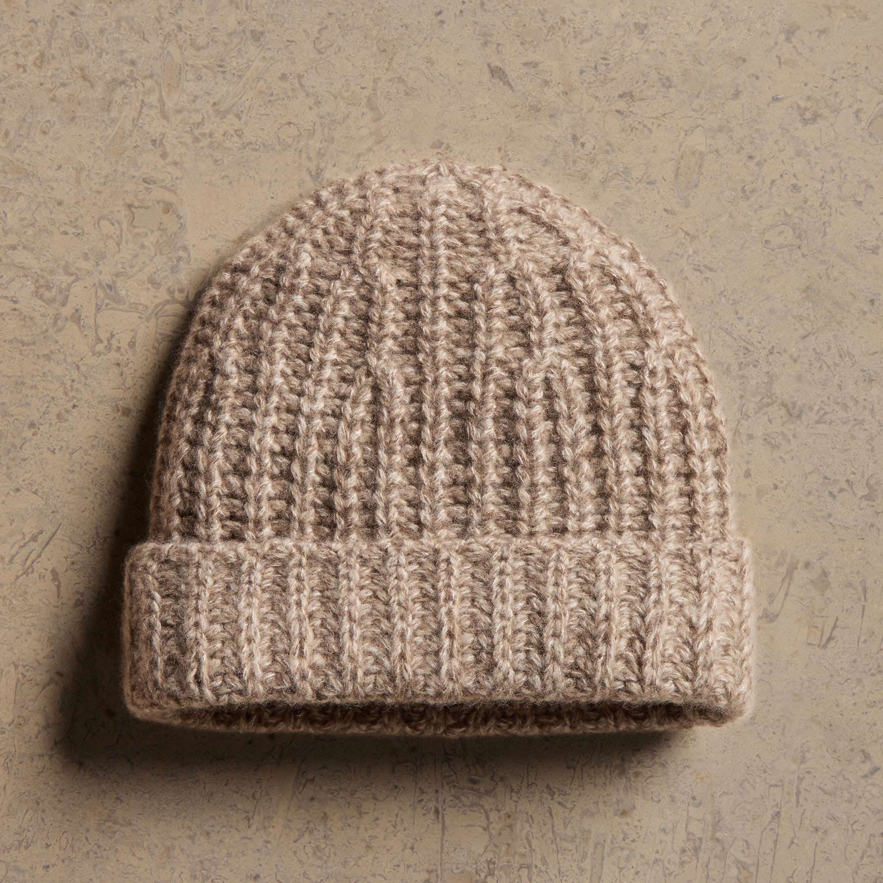 Cashmere Silk Marl Beanie