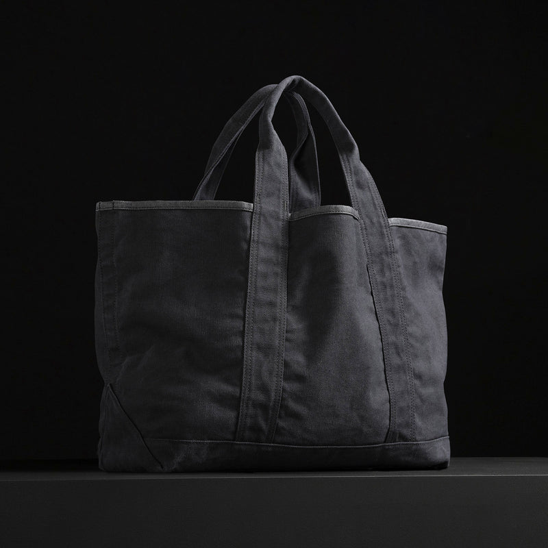 Small Canvas Tote in Black | James Perse Los Angeles