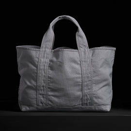 Small Canvas Tote in Silver | James Perse Los Angeles