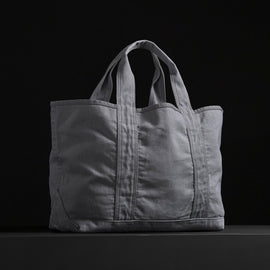 Small Canvas Tote in Silver | James Perse Los Angeles