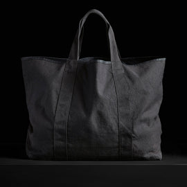 Large Canvas Tote in Black | James Perse Los Angeles