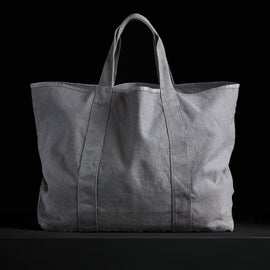 Large Canvas Tote in Silver | James Perse Los Angeles