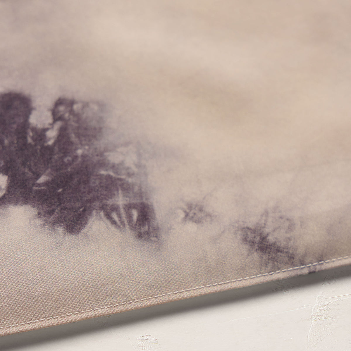 Printed Washed Silk Scarf - Pink Tie Dye