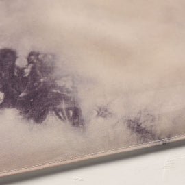 Printed Washed Silk Scarf - Pink Tie Dye