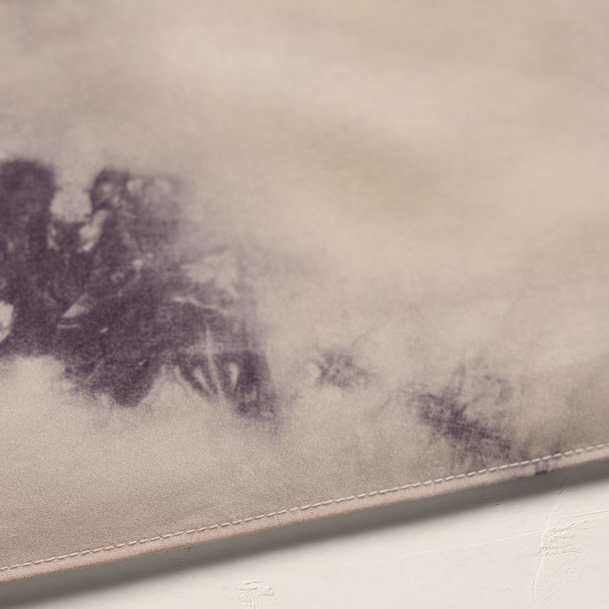 Printed Washed Silk Scarf - Pink Tie Dye