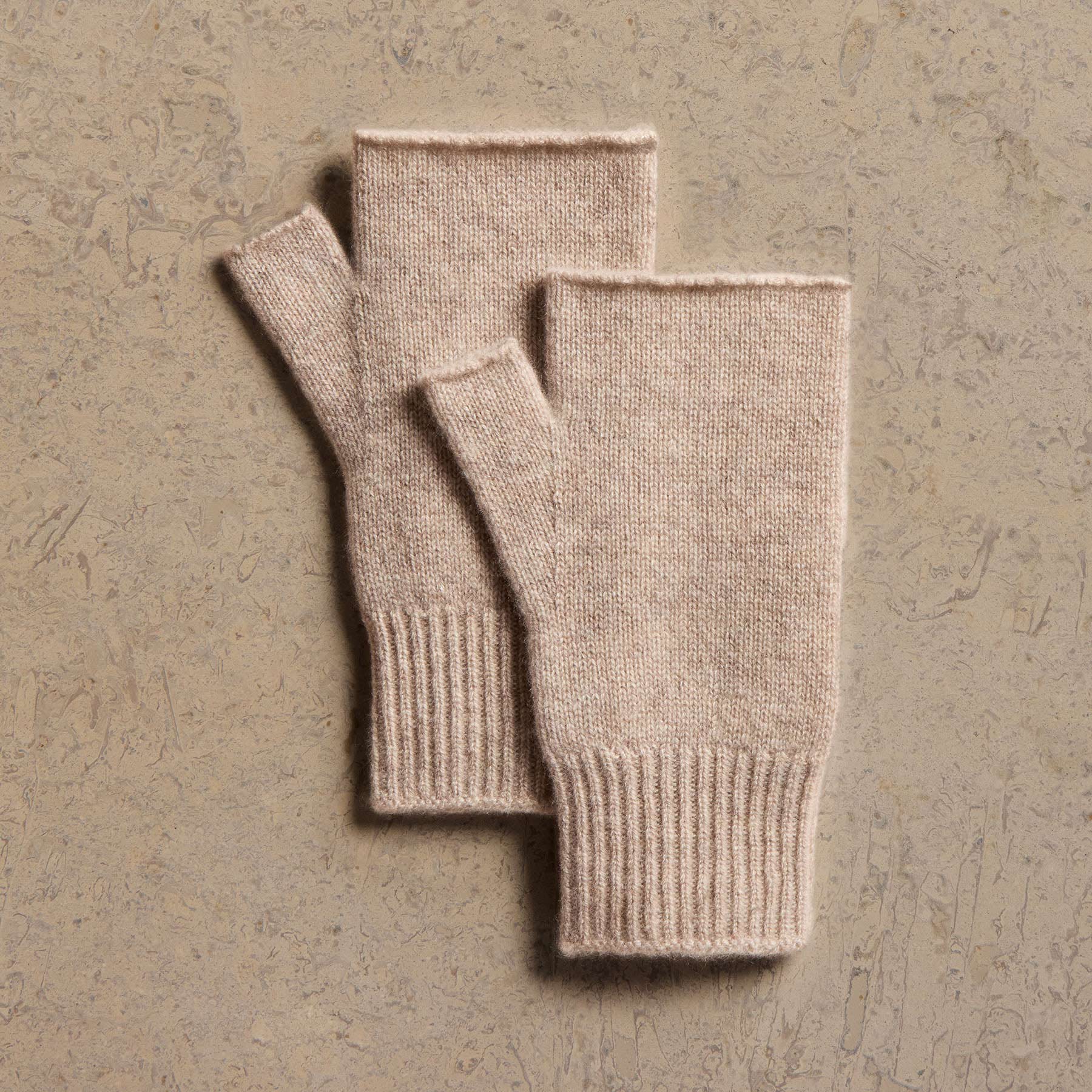 James Perse Long Angeles Recycled Cashmere Fingerless Gloves