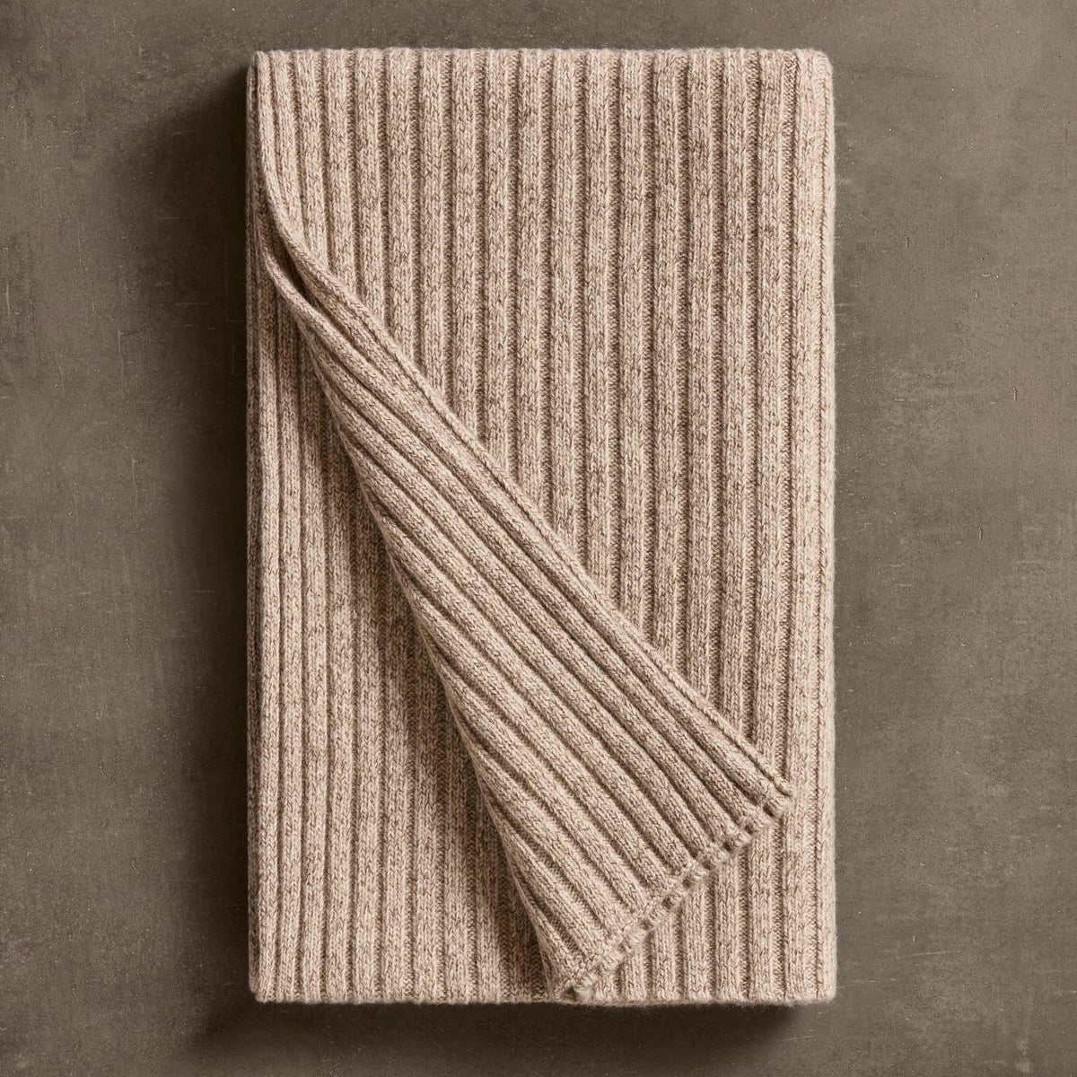Recycled Cashmere Marled Scarves in Stone Marl | James Perse Los Angeles
