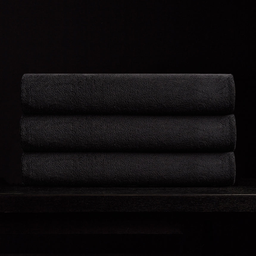 Bath Towel in Black | James Perse Los Angeles