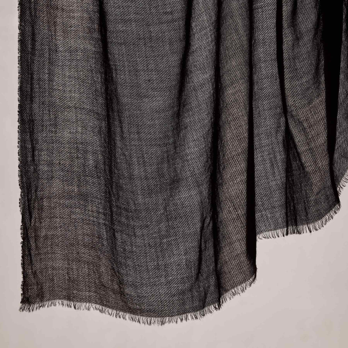 Sarti Wool Cashmere Scarf in Black | James Perse Los Angeles