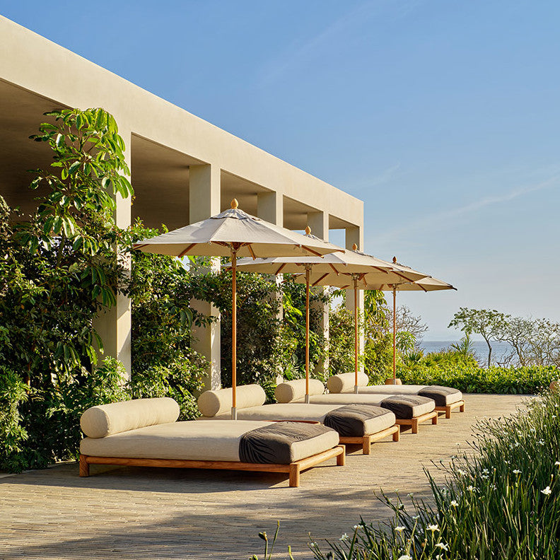 Punta Mita Daybed in Teak | James Perse Los Angeles