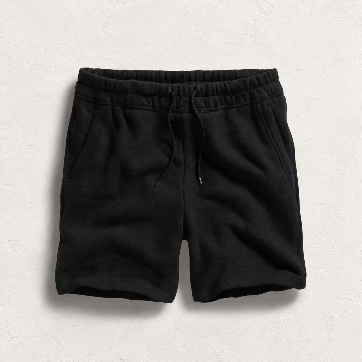 Cozy Sweat Short In Black | James Perse Los Angeles