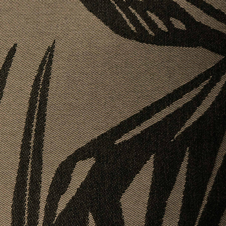 Jacuqard Palm Pillow - 26X26 in Natural/Black | James Perse Los Angeles