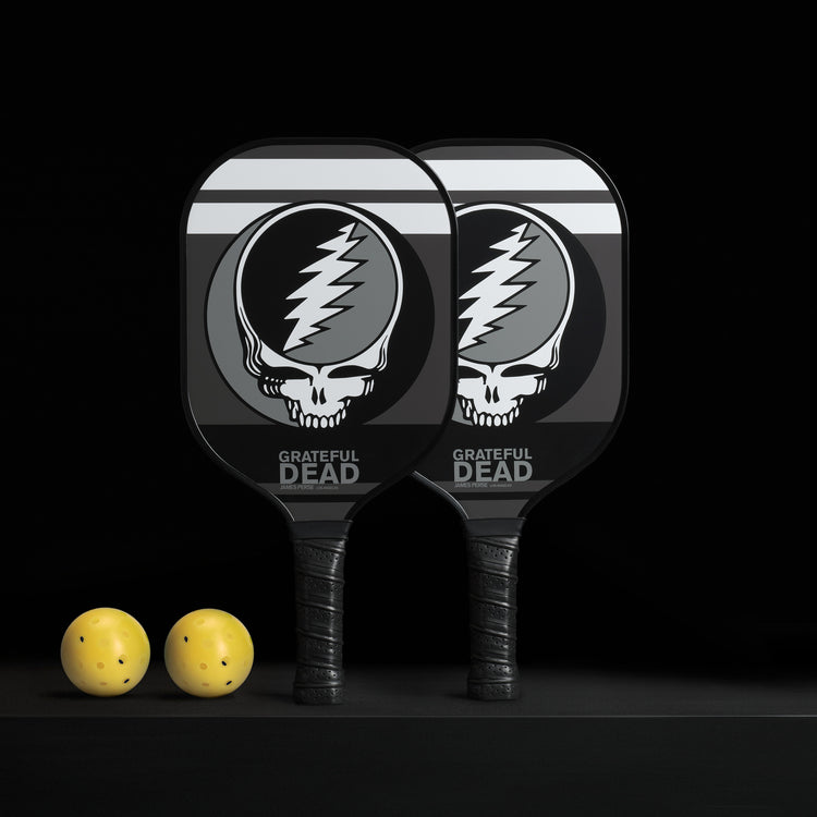 Grateful Dead Pickleball Paddle Set with Mesh Bag in Black/Grey | James Perse Los Angeles / mens