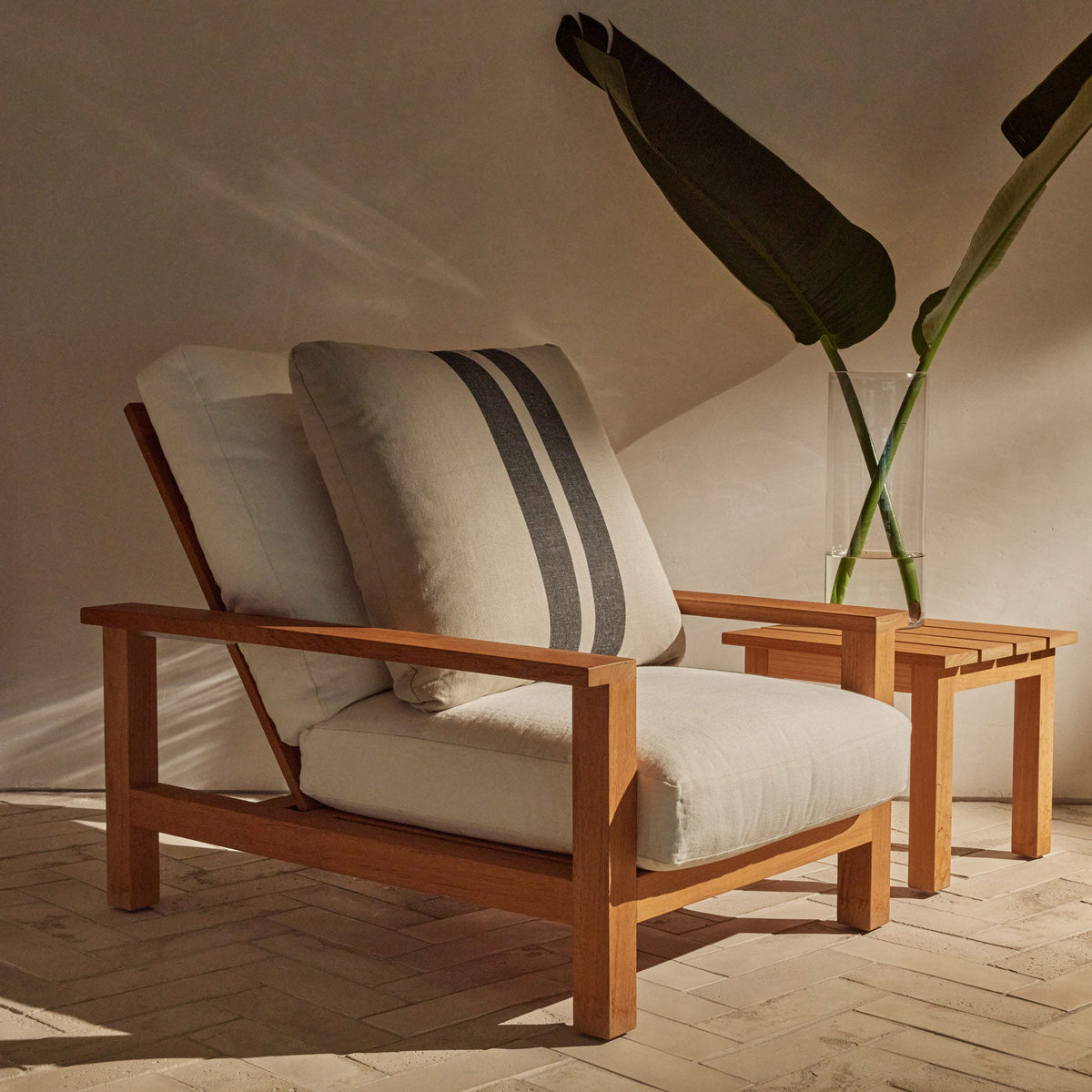 Colony Chair in Teak | James Perse Los Angeles