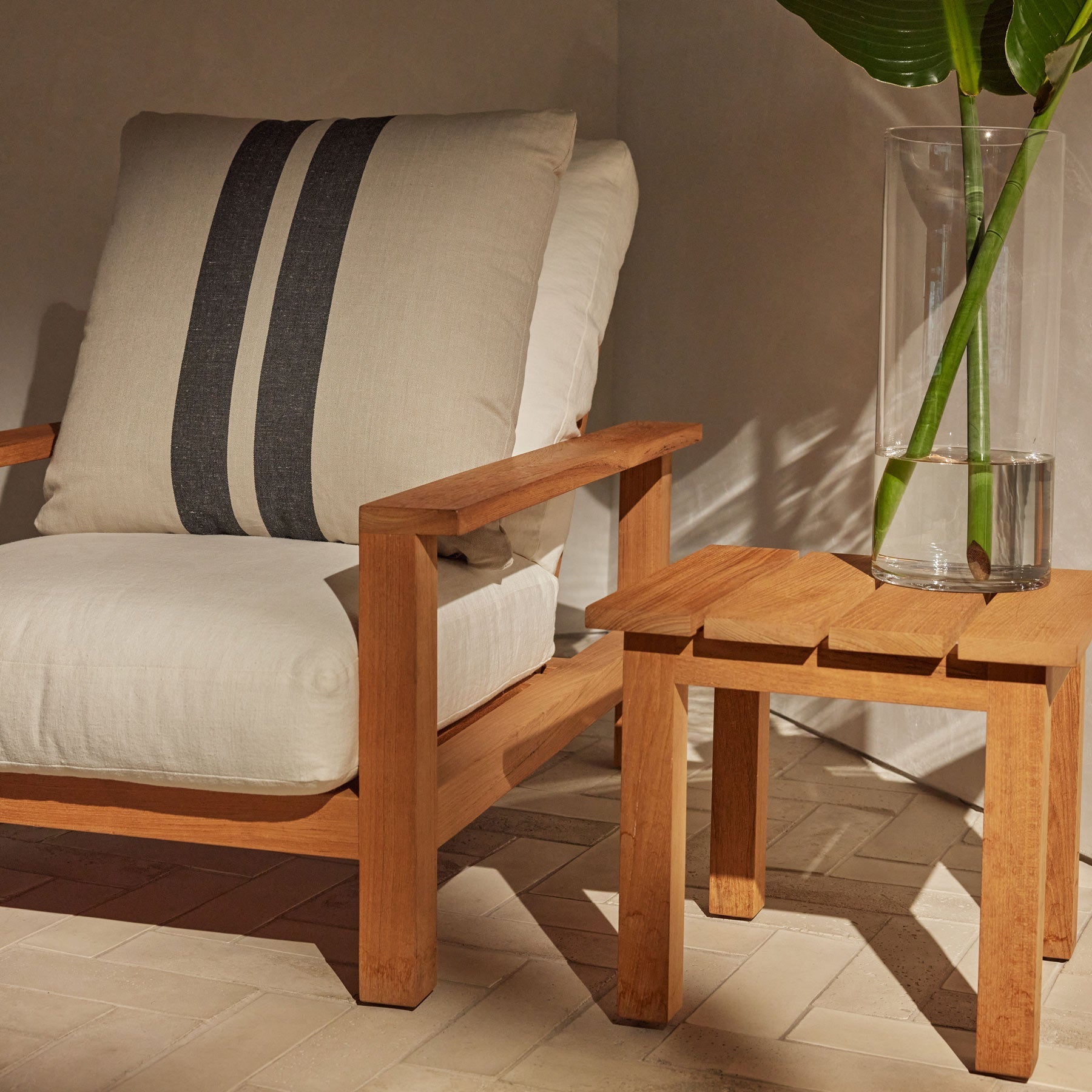 Colony Chair in Teak | James Perse Los Angeles
