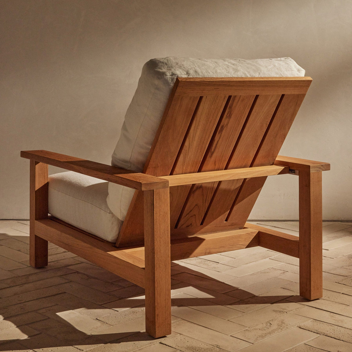 Colony Chair in Teak | James Perse Los Angeles
